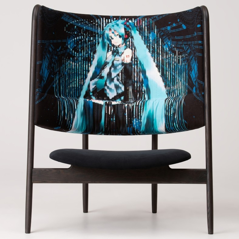 Künstler Kosuke Kawamura – Artwork für MIKU ART CHAIR